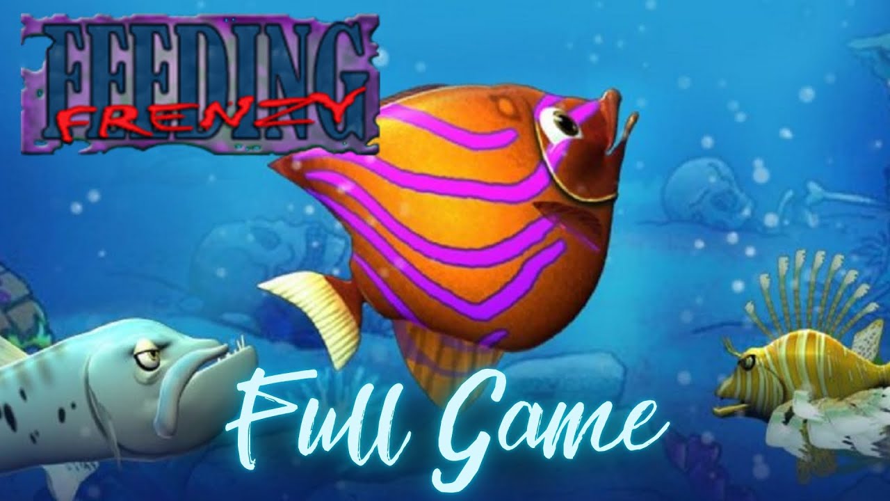 FEEDING FRENZY (2004) - full game walkthrough (no commentary)