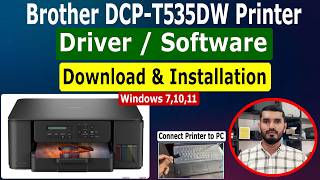 Brother DCP-T535DW Printer Software / Driver Download & Installation | Full Setup Video Without CD screenshot 5