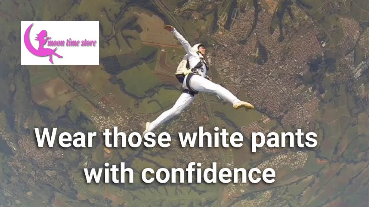 Wear Those White Pants With Confidence | Moon Time Store | Best Period Panties