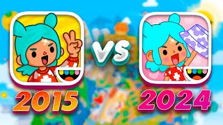 NEW vs OLD ❤ 2015 vs 2024 ❤ Toca Life World ❤ Toca Boca