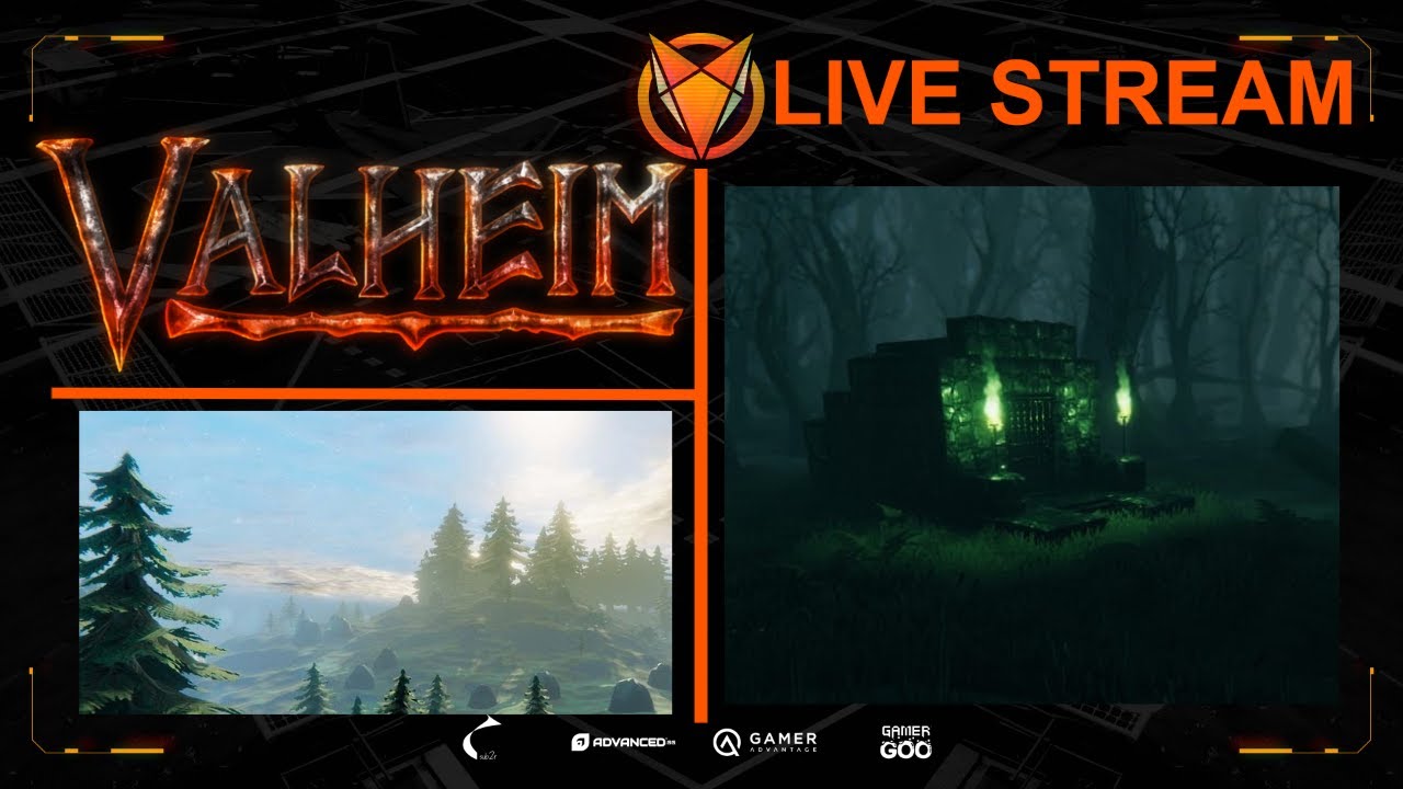 Live Stream - Valheim Gameplay – Viking RPG Survival Game - Plains Base survival