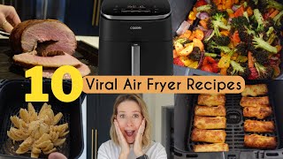 I TRIED 10 VIRAL AIR FRYER RECIPES | Kerry Whelpdale