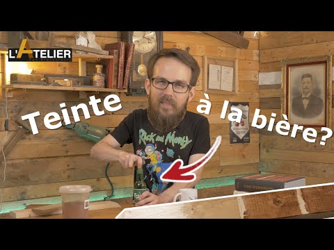 Teinter du BOIS avec de la BIERE ? - On a testé pour vous... 🍺