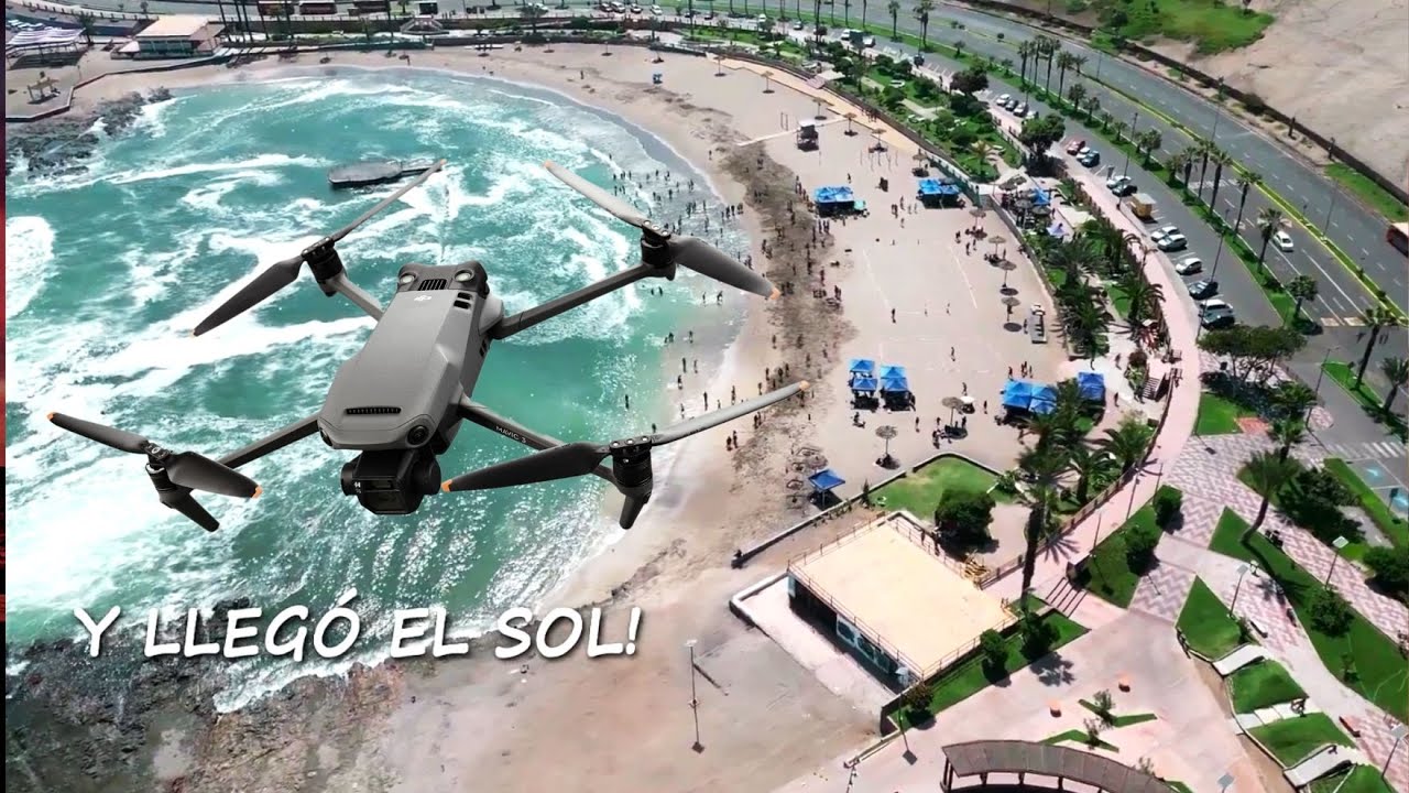 Vuelo del dron en el Día de la actividad física - YouTube
