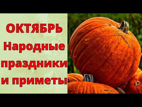 Это НУЖНО знать! ОКТЯБРЬ. Народные приметы и праздники ОКТЯБРЯ.