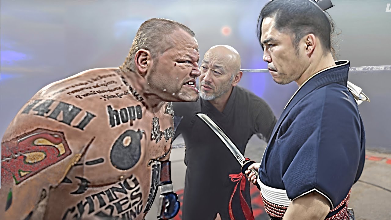 American BULLY picks FIGHT with Japanese Samurai...INSTANT KARMA