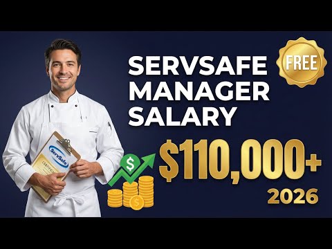 ServSafe Manager Salary 2026 Food Service Careers That Pay 45K-110K+ FREE Guide