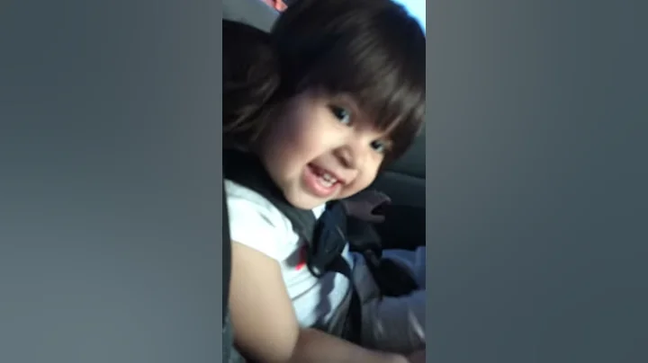 Lil sister jamming out to the music