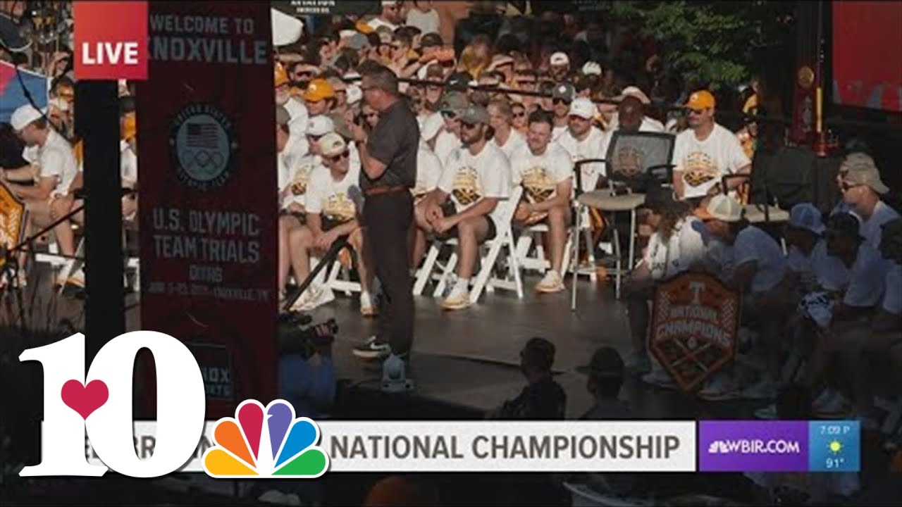Danny White speaks on Tennessee Baseball's College World Series' win