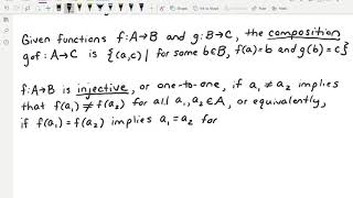 Functions 01 Definitions