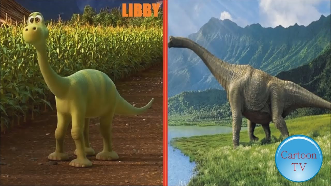 The Good Dinosaur IN Real Life Characters