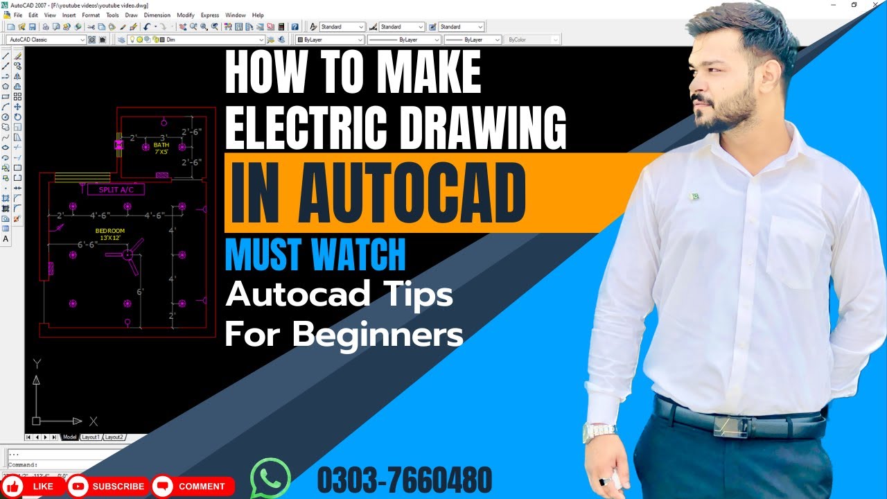 "AutoCAD Electric Design Tutorial: Mastering Professional Drawings ...