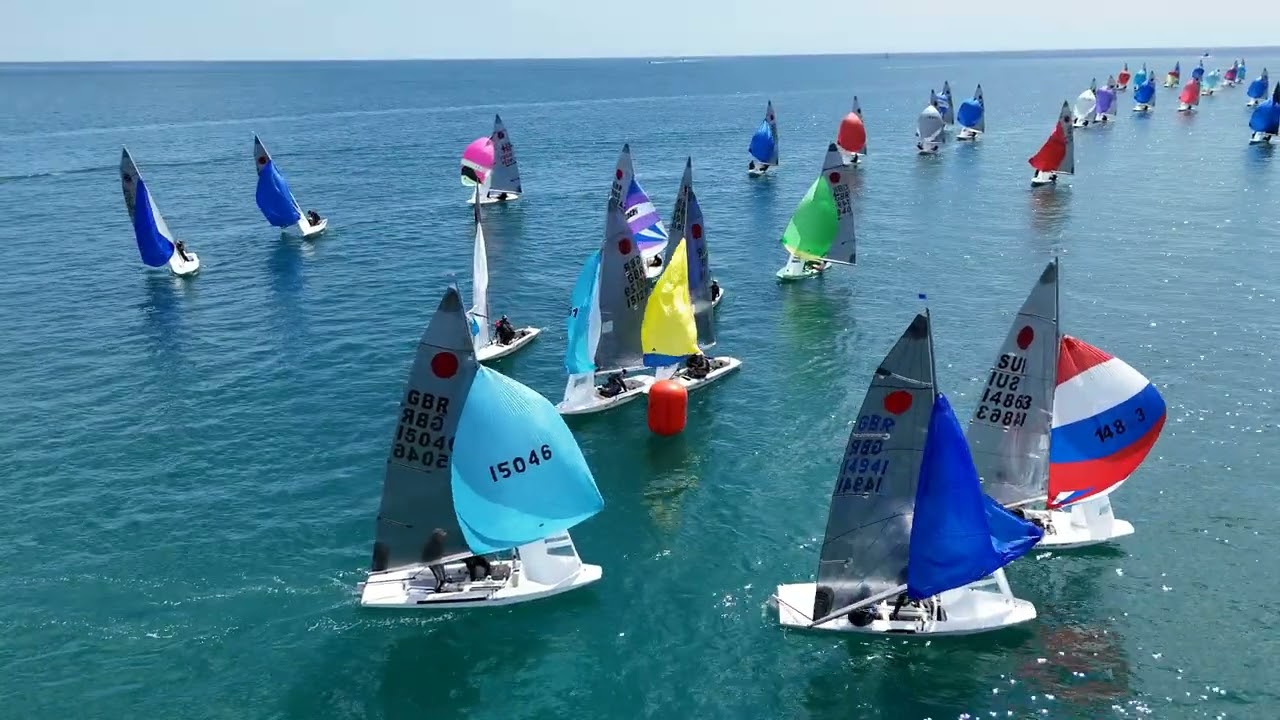 ⁣Fireball World Championship at Royal Torbay Yacht Club Day  5 - A Light Wind Finale