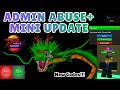 ADMIN ABUSE + MINI UPDATE +NEW CODES in ANIME FIGHTING SIMULATOR : ENDLESS [AFS:E]