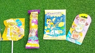 Sweet Dragees Of Candies, Chupa Chupsa And Colored Asmr Sweets