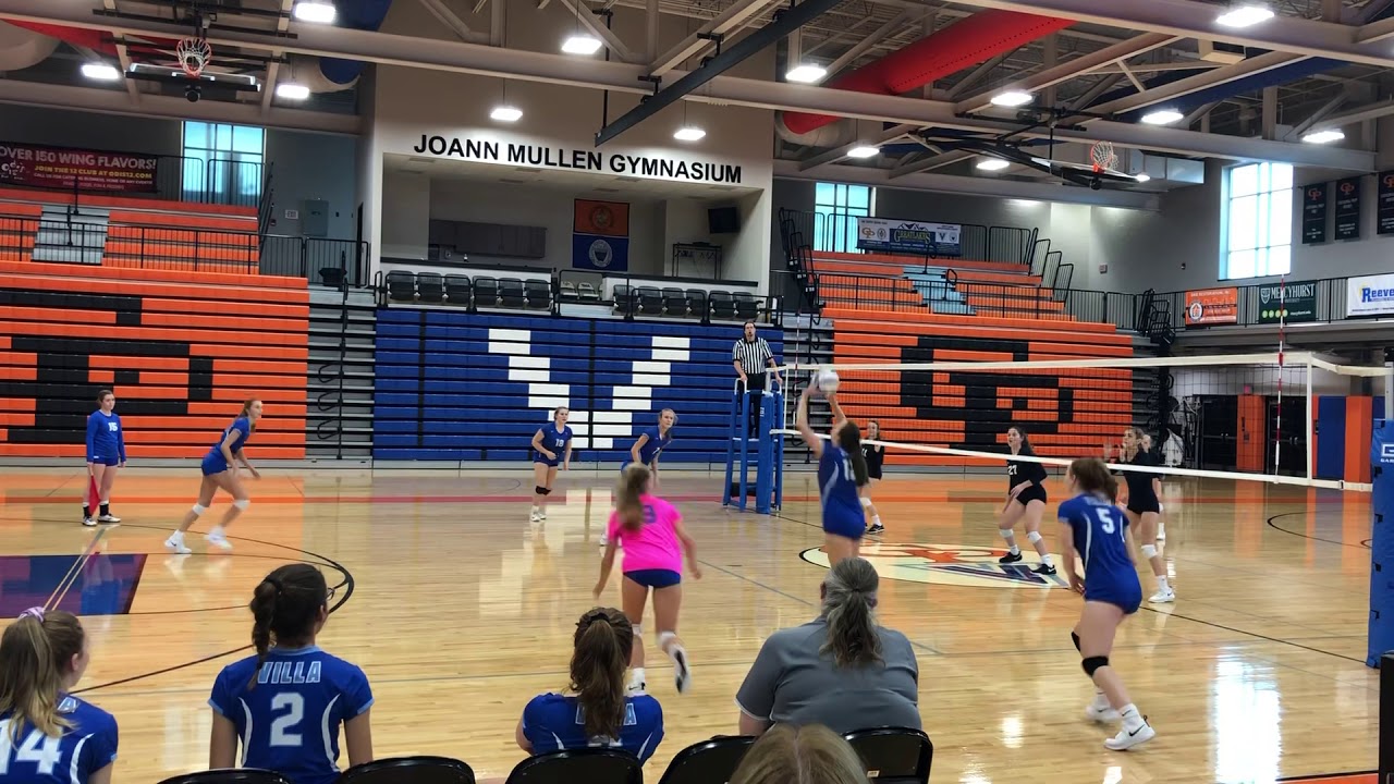 Hailey Sliker Freshman Libero 9 Villa Maria Academy Erie, PA YouTube
