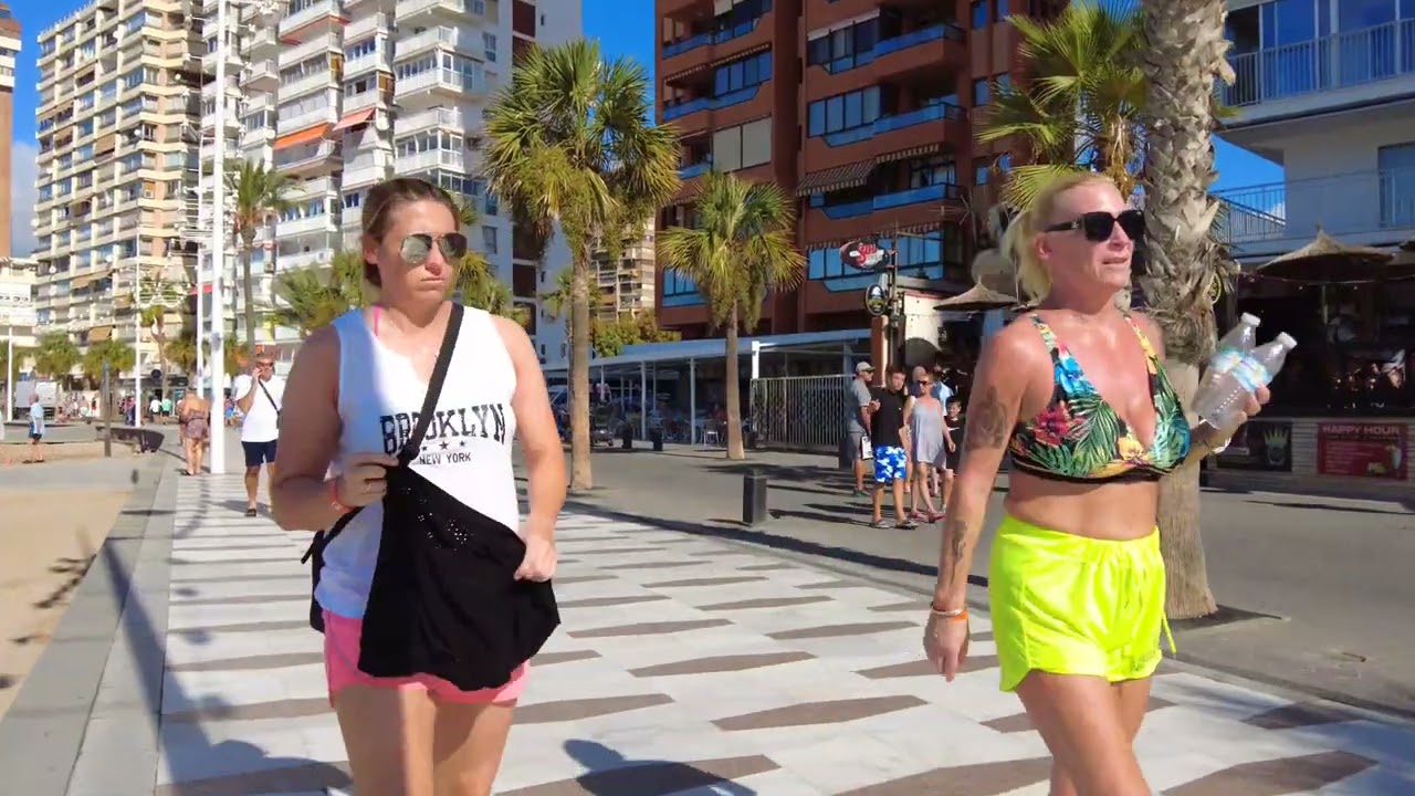 BENIDORM 🇪🇦 RINCÓN LEVANTE BEACH September 2025 Costa Blanca Spain 4K 