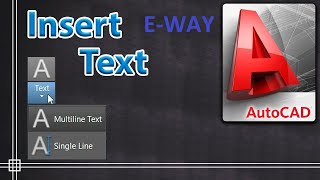 How to write Text in autocad | AutoCad 2018 - Insert Text | Multi text - Single Text (full tutorial) Autocad 2018 Insert Text Full Tutorial