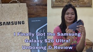 I Finally Got the Samsung Galaxy S26 Ultra! Unboxing & Review #beyoncefraylevlogs