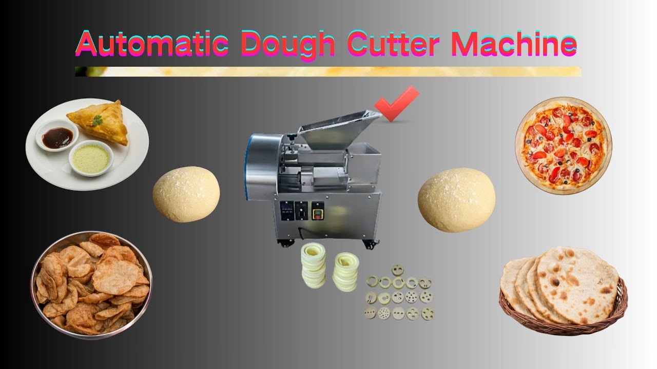 Pizza dough cutter tortilla dough cutter Nan Dough cutting and forming machine dough cutter machine