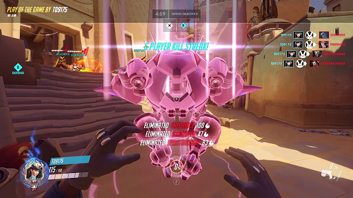 D.Va Bomb Temple of Anubis