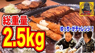 【大食い】総重量2.5kgのデカ盛りカレー！果たして素人が完食できるか！？【ゴーゴーカレー】