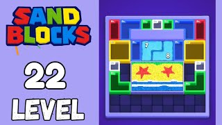 Sand Blocks Level 22 Walkthrough Solution