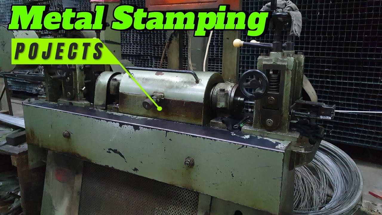 Metal Stamping Job YouTube