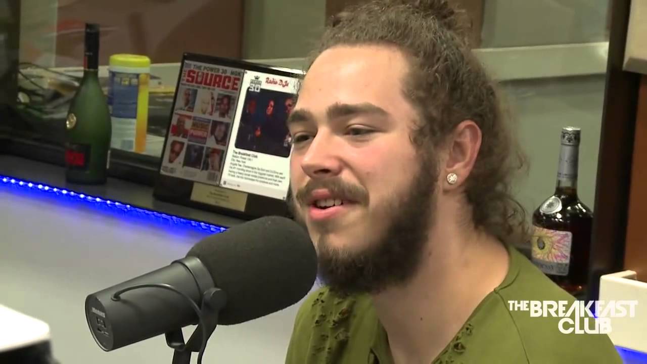 Post Malone at The Breakfast Club Talks White Iverson, Is He A Culture ...