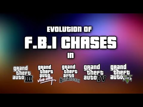 Evolution of Fbi Chases In Gta Games - YouTube