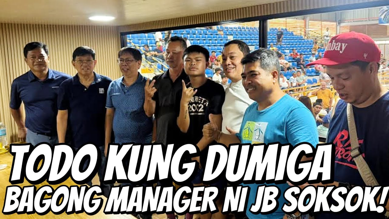 BAGONG MANAGER NI JAYBEE SUCAL WALANG KABA KUNG PUMUSTA OPEN BET KUNG OPEN BET ANG LABANAN