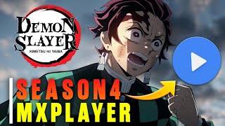 Demon Slayer Season 4 Mx Player Release Date In Hindi  screenshot 4