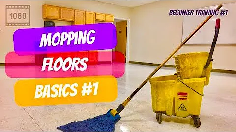 Best Mopping Technique ♥ ♥ Cleaning Floors  ♥ ♥ Best training video