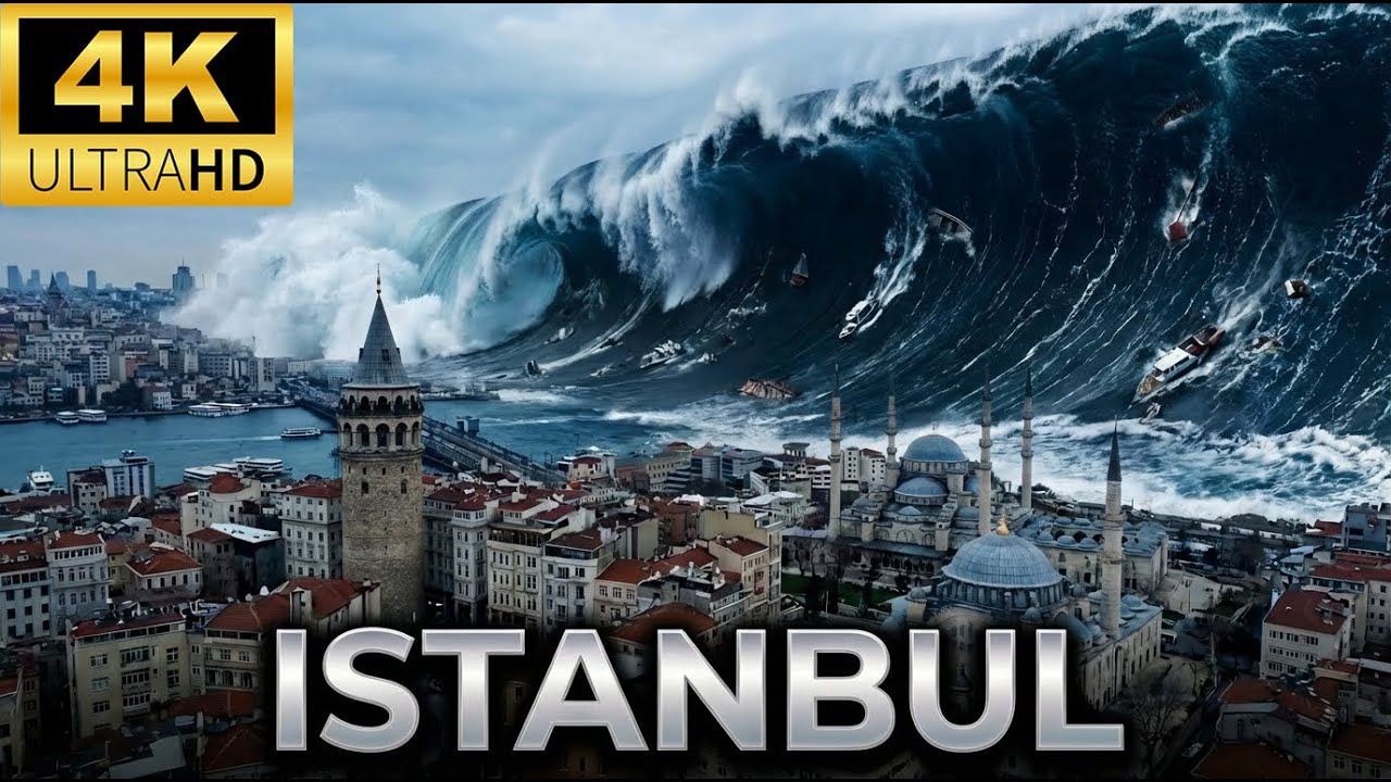 ISTANBUL MEGA TSUNAMI - Massive Waves Engulf the City (AI FICTIONAL)