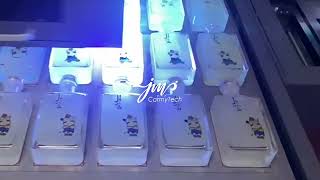 UV printer for high drop printing on mugs, toys, glass bottles