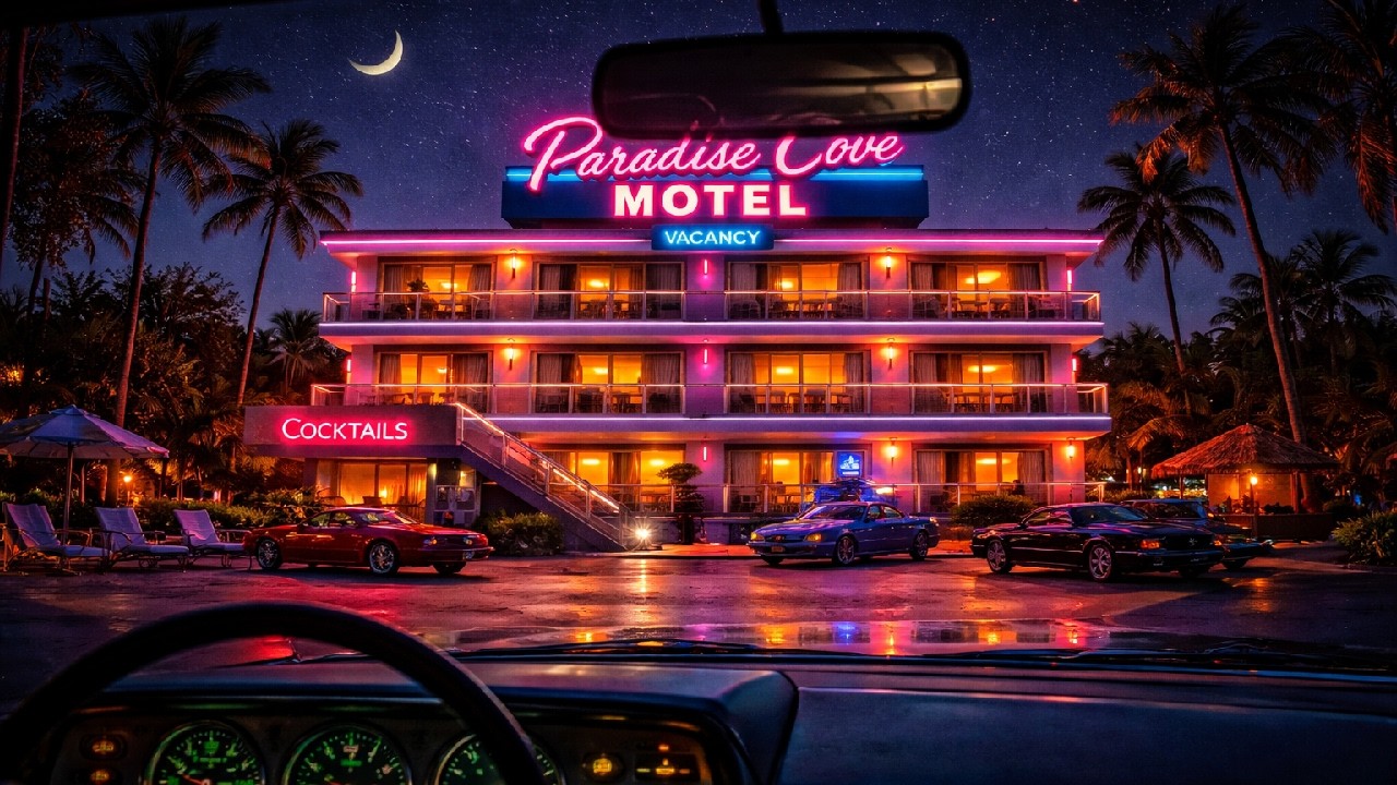 sleep at a beach motel