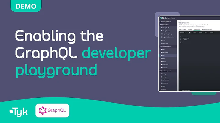 How to enable the GraphQL developer playground in Tyk