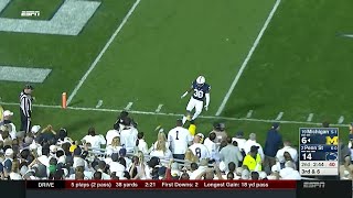 Kekoa Crawford 23-Yard Catch vs. Penn State