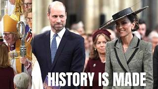 William & Catherine: A Historic First at Canterbury Cathedral 👑