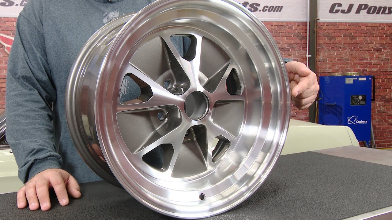 Mustang Legendary Wheel Co Styled Alloy Wheel 16 X8 1965 1973 YouTube