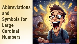Celebrity Cracking the Code: Abbreviations and Symbols for Large Cardinal Numbers in English! Wealth