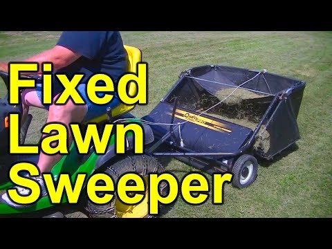 Wideo: Jak wyregulować zamiatarkę do trawy?