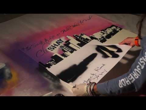 Shay Carl Marathon Stencil - Shay Carl Marathon Stencil