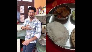 besan ki sabji aur chawal#testi bhojan#Indian food#ytshortsindia