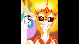 Evil Twin trend // animation #princesscelestia #daybreaker #mlp #toonsquid 