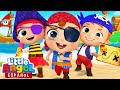 Cuento De Piratas 🏴‍☠️ | Canciones Infantiles de Bebé Juan | Little Angel Español