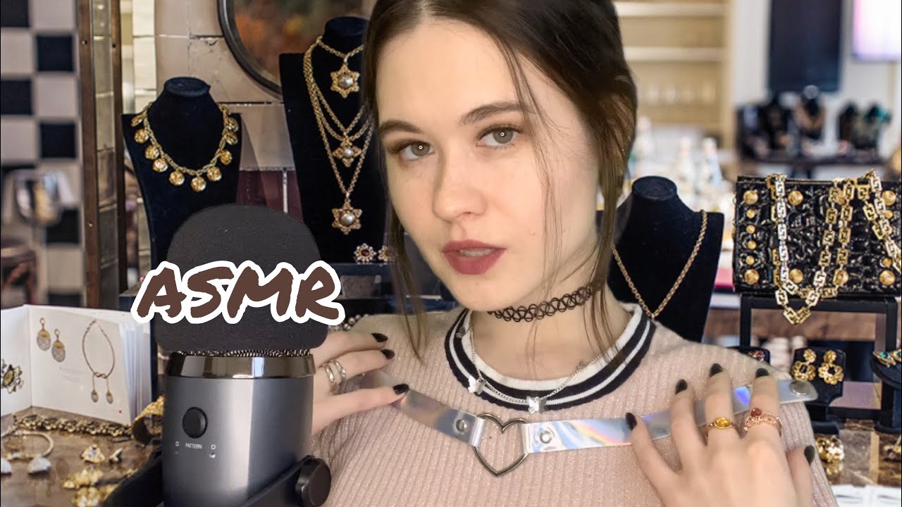 АСМР 🤤 ОЧЕНЬ СТРАННЫЙ ПРОДАВЕЦ ЧОКЕРОВ 😋