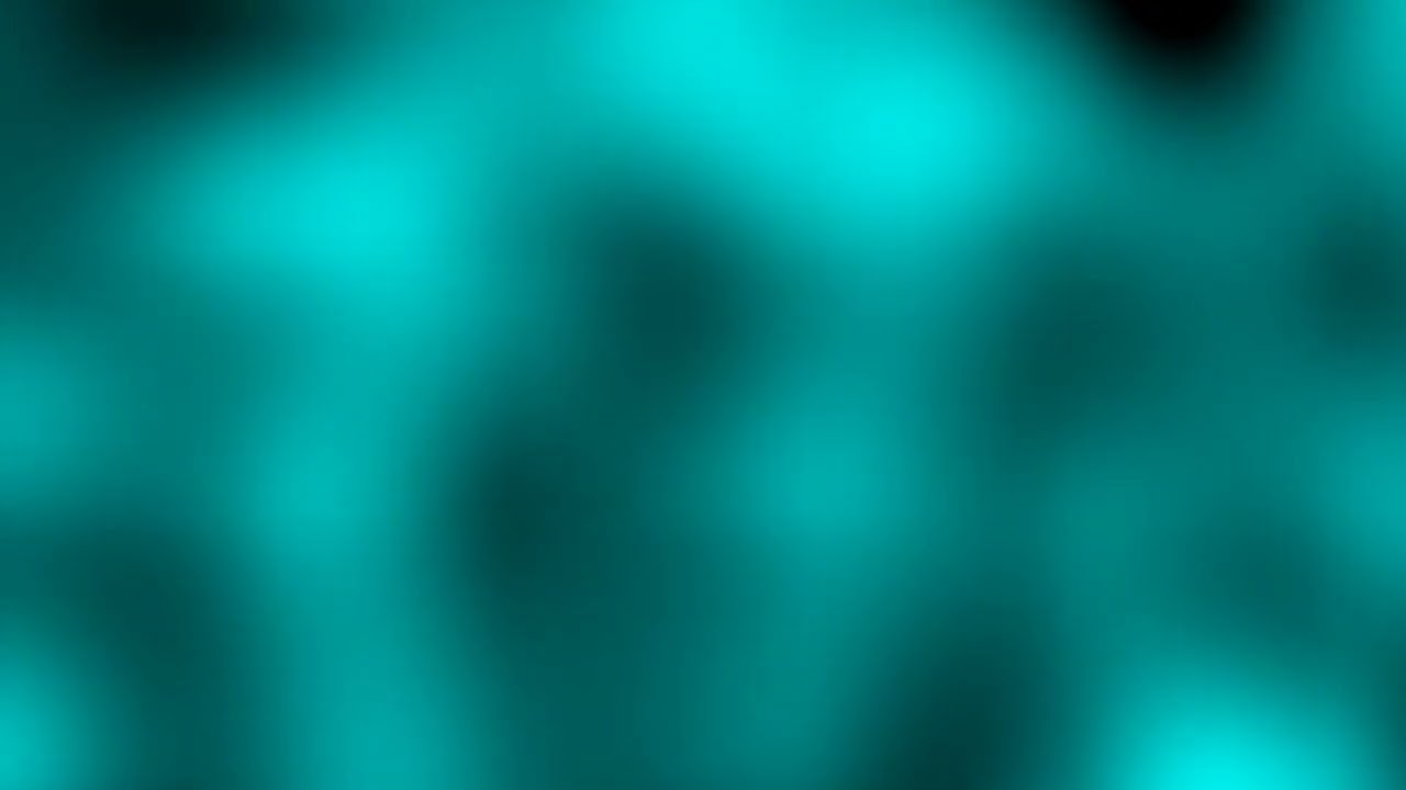 Black & Cyan | Meditation | Ambient light | Color gradient
