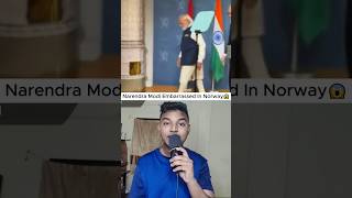 Narendra Modi Embarrassed In Norway But Why? 😳 #shorts #news #newsupdate #narendramodi #bjp #modi