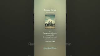 BENTENG KERTAS #puisi #lagu #tembang #syair #song #fyp #fypシ゚viral #viral #liriklaguindo #lirik